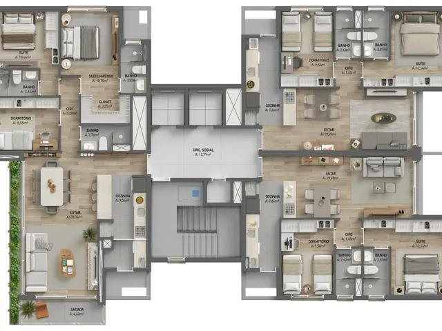 Imagem 3: Apartamento à venda no bairro Petrópolis - Porto Alegre/RS