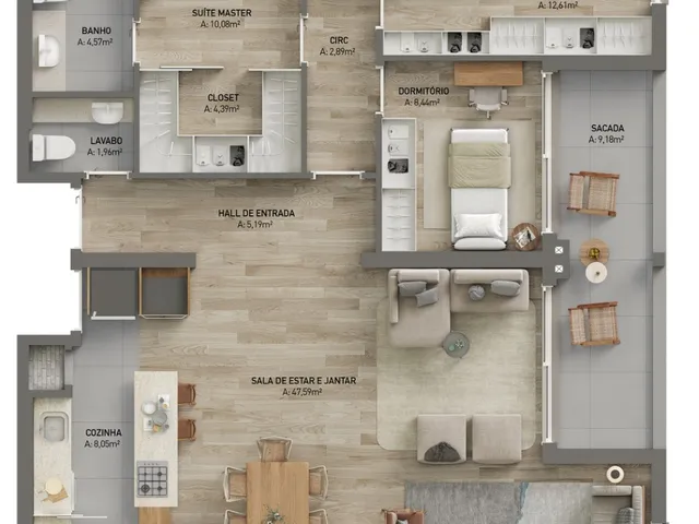 Imagem 9: Apartamento à venda no bairro Petrópolis - Porto Alegre/RS