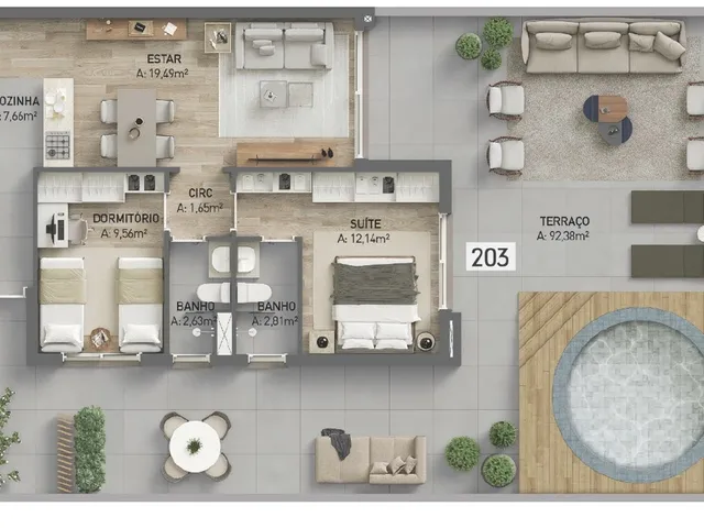 Imagem 10: Apartamento à venda no bairro Petrópolis - Porto Alegre/RS