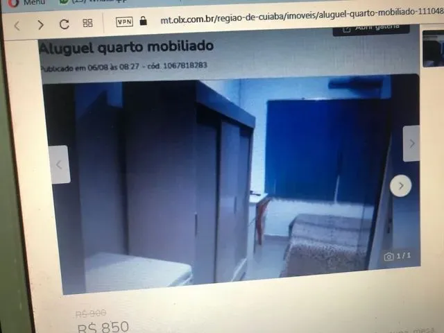 Imagem: Aluguel Quarto Mobiliado