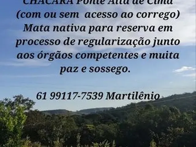 Imagem: Vendo 5.000 e 10.000 Metros de Chacara
