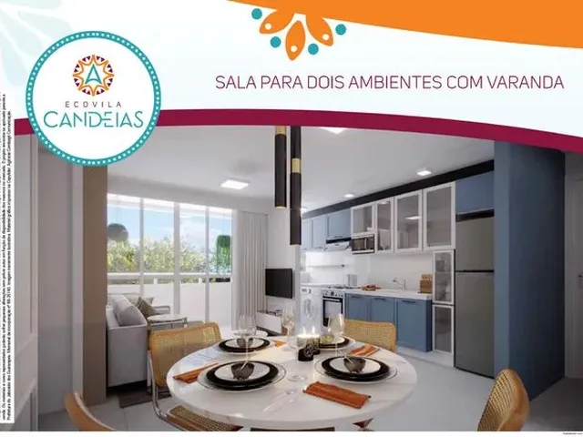 Imagem 4: Apartamento em Candeias Dentro do Programa Minha Casa Minha Vida com Juros Anual À Partir
