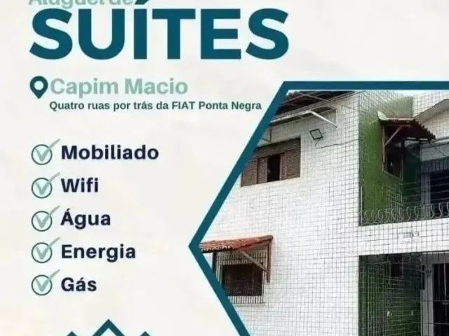 Imagem: Aluguel de Suíte Individuais (Mobiliado