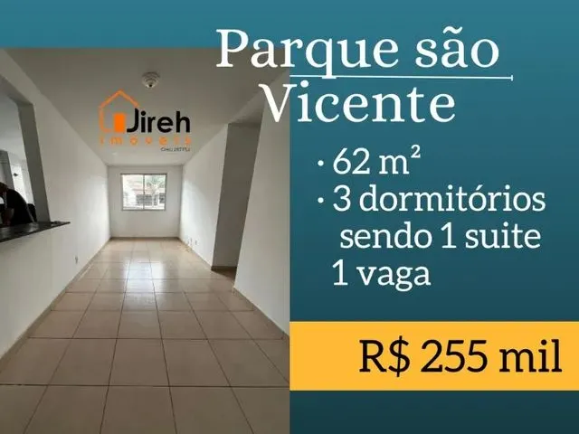Imagem: Apartamento 62 M² 3 Dormitorios Sendo 1