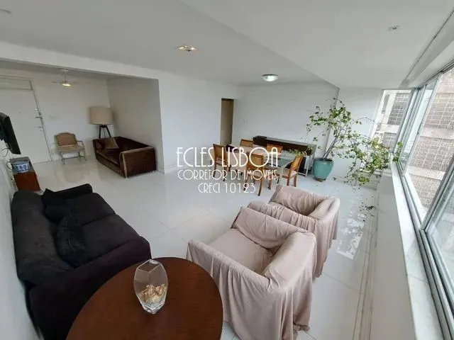 Imagem 5: Apartamento de 3 Quartos com Dependência e 170 M² no Campo Grande para Locação