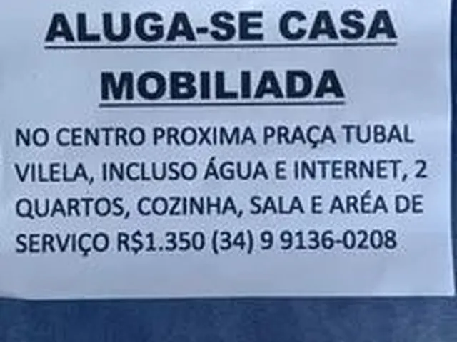Imagem: Aluga-Se