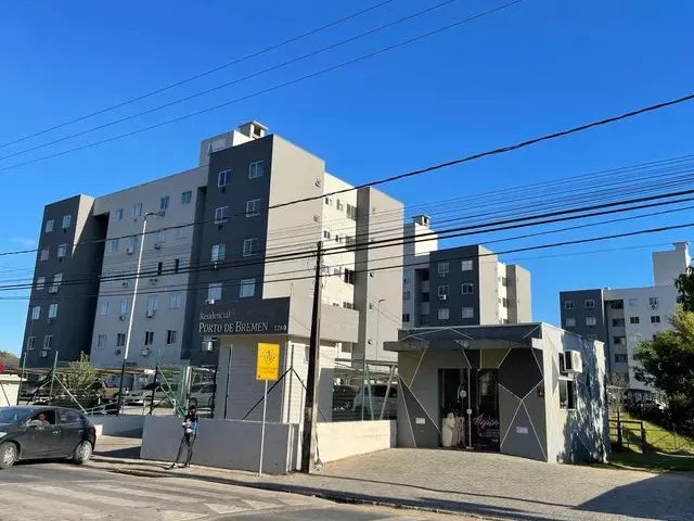 Imagem: O apartamento possui 2 Dormitórios, 1 Banheiro, 1 Vaga na