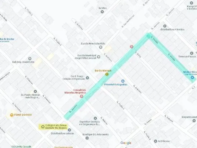 Imagem: O terreno possui 370m² de Área e está localizado em