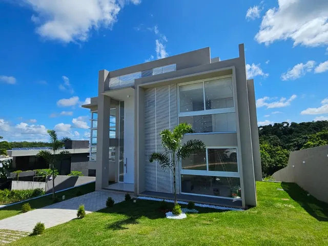 Imagem 3: Casa de luxo em condomínio à venda em Camaçari-BA, bairro Abrantes! 7 quartos, 7