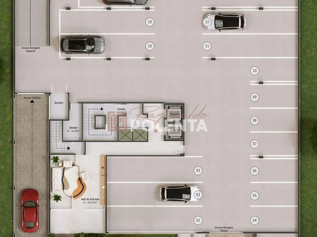 Imagem 14: PROVENCE RESIDENCIAL - APARTAMENTO DE 3 DORMITÓRIOS - À VENDA NO BAIRRO CENTRO