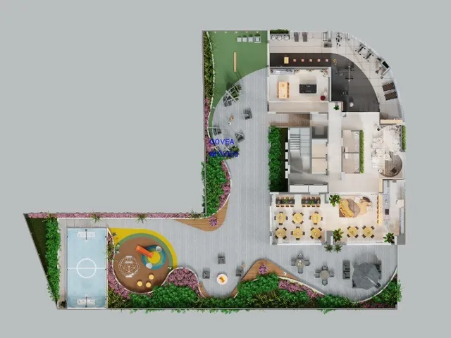 Imagem 5: Apartamentos, 2 a 3 Quartos, no Cristo Rei, Frente Jardim Botanico, Várias Plantas