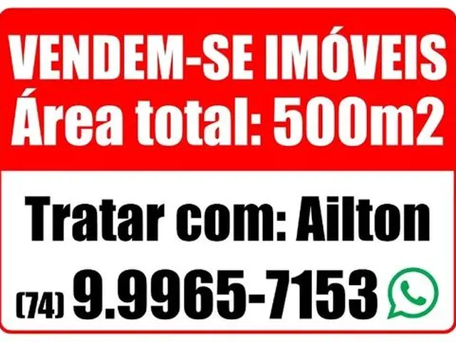 Imagem: Imóveis Itaberaba 500M²