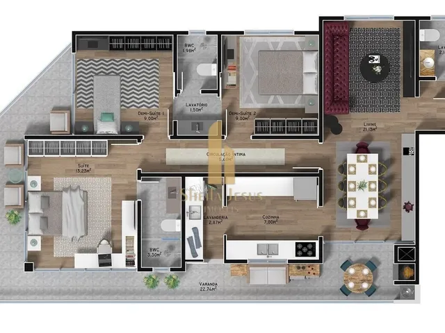 Imagem 11: Apartamento Alto Padrão em fase de acabamento Fazendinha em Itajaí