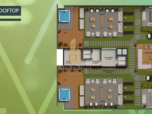 Imagem 11: A maior planta de 3 dorms da região da Praia Brava