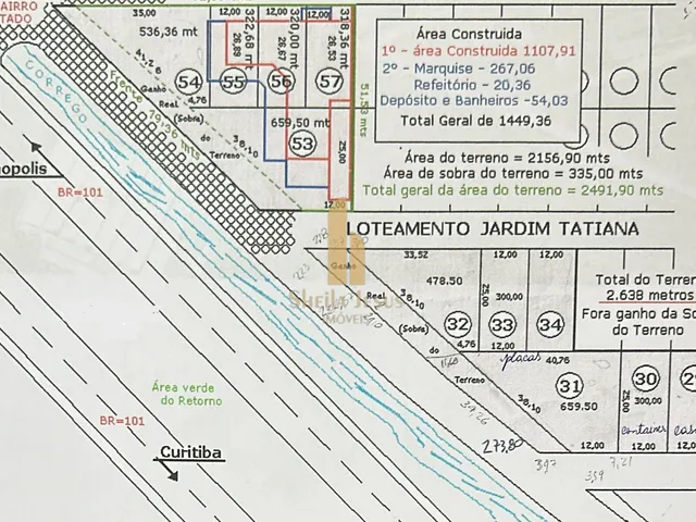 Imagem 2: Prédio Comercial com 2.491,90m² Defronte à uma das Saídas da BR-101 de Frente pra