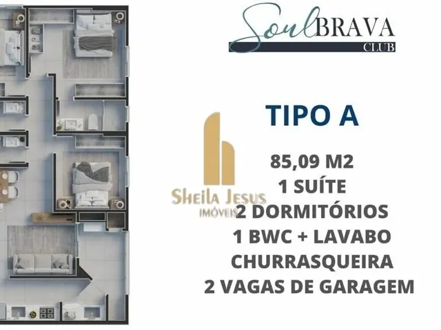 Imagem 3: Lindo Loft à Venda na Brava, confira!