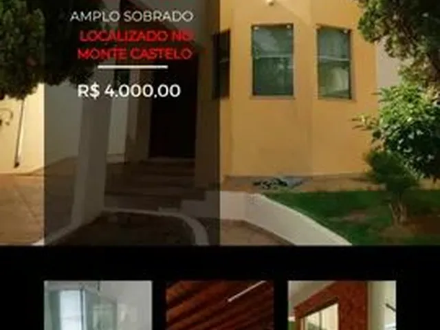 Imagem: Sobrado para Aluguel Tem 250 Metros Quadrados