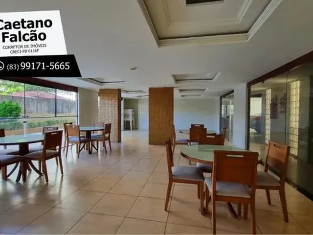 Imagem 3: Apartamento em Cabo Branco - para Alugar - com Varanda, 03 Quartos Sendo 01 Suíte + Dce