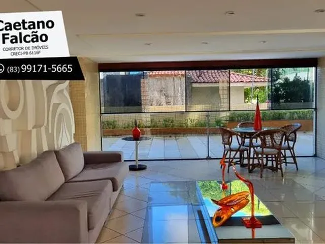 Imagem 2: Apartamento em Cabo Branco - para Alugar - com Varanda, 03 Quartos Sendo 01 Suíte + Dce