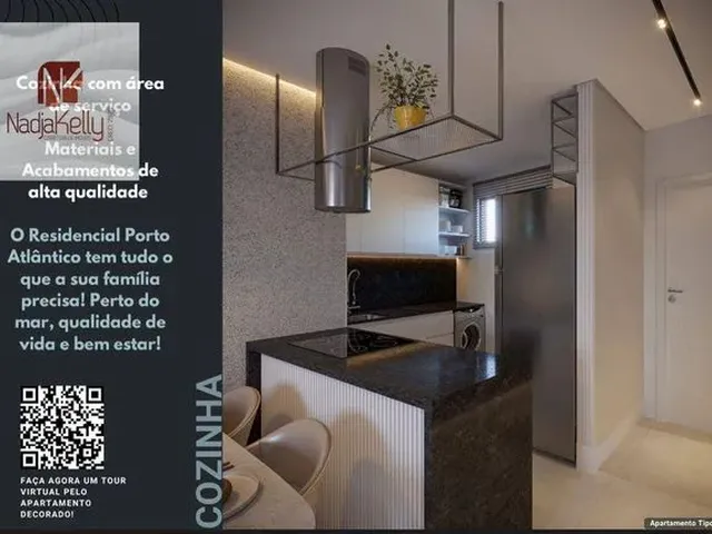Imagem 5: Apartamento com 2 Dormitórios À Venda, 63 M² por R$ 394.000 - Poço - Cabedelo/Pb