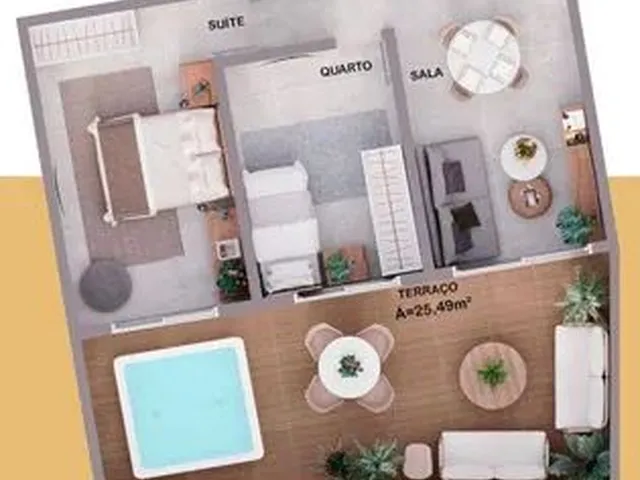 Imagem 14: Apartamento com 2 Dormitórios À Venda, 63 M² por R$ 394.000 - Poço - Cabedelo/Pb
