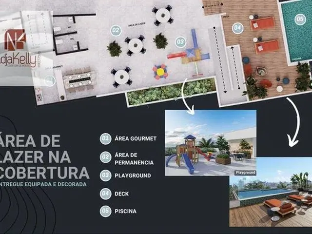 Imagem 11: Apartamento com 2 Dormitórios À Venda, 63 M² por R$ 394.000 - Poço - Cabedelo/Pb