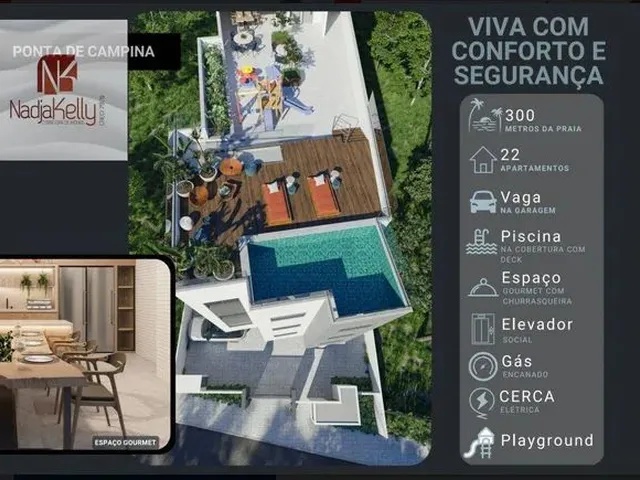 Imagem 15: Apartamento com 2 Dormitórios À Venda, 63 M² por R$ 394.000 - Poço - Cabedelo/Pb