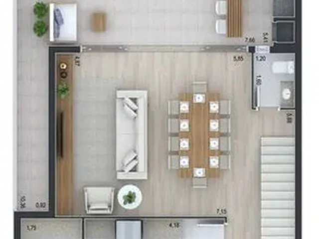 Imagem 2: Apartamento Residencial em Curitiba - Pr, Ahú