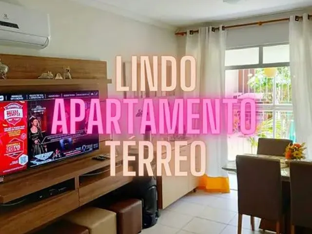 Imagem 1: Apartamento Térreo de 3 Quartos Semi Mobiliado!!!