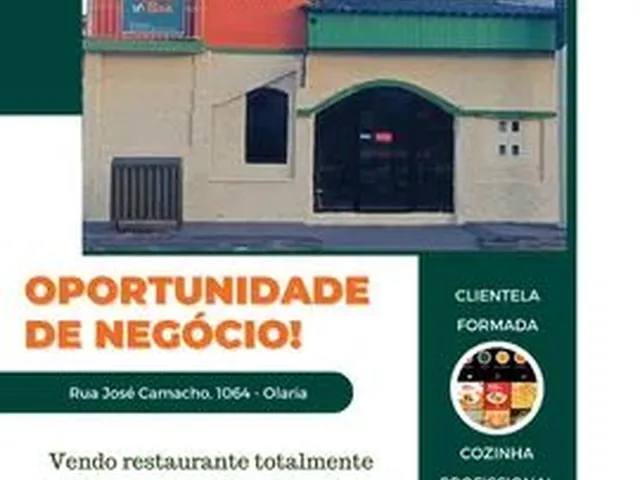 Imagem: Passo Restaurante Totalmente Equipado