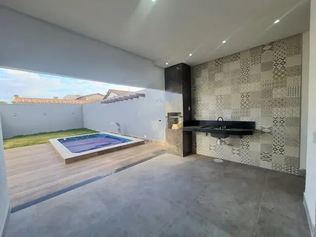 Imagem 12: Sobrado Casa Nova Eldorado Anápolis Piscina Quintal Sacada