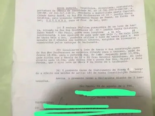 Imagem 2: Vendo Terreno com Documento