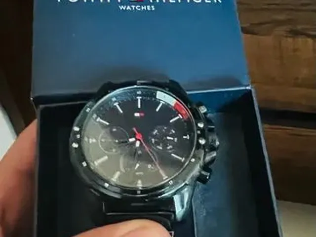 Imagem: Relógio Tommy Hilfiger Masculino Aço Azul