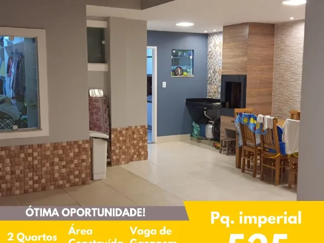 Imagem: A casa possui 2 Dormitórios, 2 Banheiros, 3 Vagas na