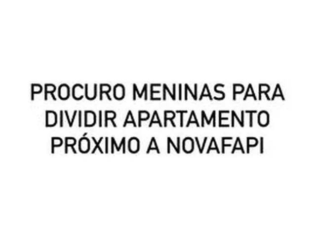 Imagem: Dividir Apartamento Zona Leste de Teresina