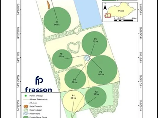 Imagem 1: Fazenda para Soja Irrigada a Venda em Posse - Go
