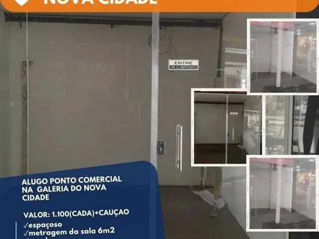 Imagem 1: Alugo Loja Comercial/Dentro de Uma Galeria no Nova Cidade/R$ 1.100 + Caução/Excelente