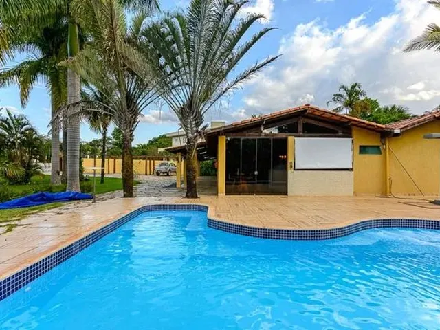 Imagem 2: : Park Way Aeroporto - Casa Térrea C/ Piscina, Varanda Gourmet e Muito Verde
