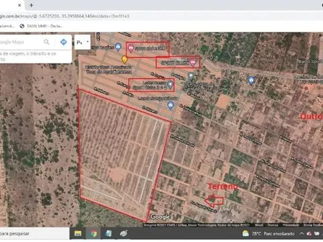 Imagem 10: Terreno Padrão de 200 M² (10,53 X 19,00