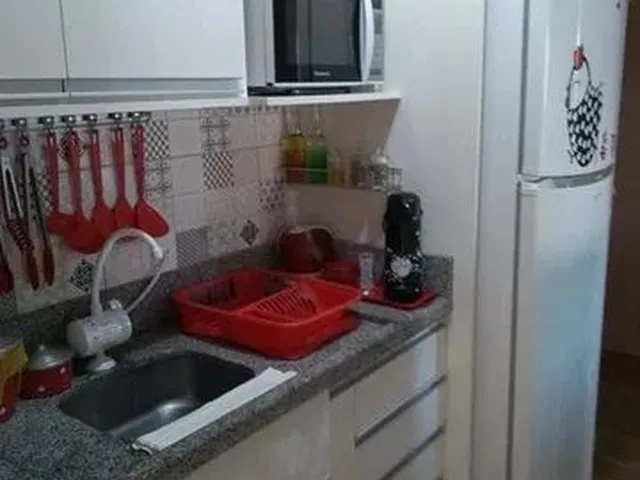 Imagem 3: M- Apartamento Mobiliado com 02 Dormitórios e Sacada C/ Churrasqueira em Santo Amaro Da