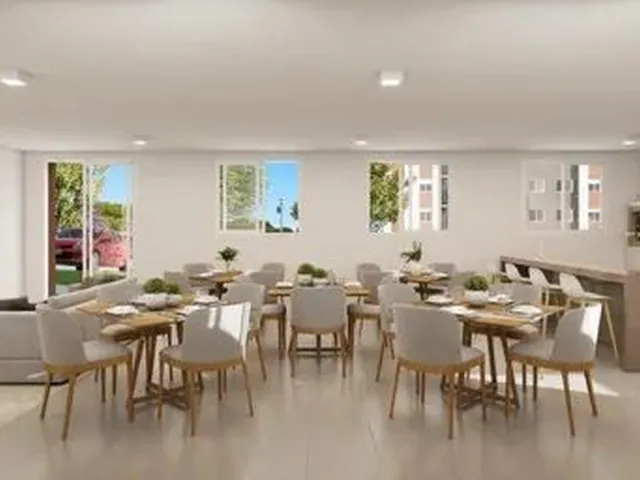 Imagem: O apartamento possui 2 Dormitórios, 1 Banheiro, 1 Vaga na