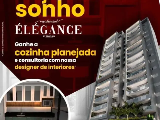 Imagem: O apartamento possui 3 Dormitórios, 1 Suíte, 3 Banheiros,
