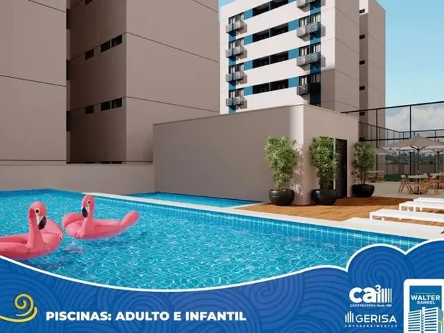 Imagem: O apartamento possui 2 Dormitórios, 1 Banheiro, 1 Vaga na