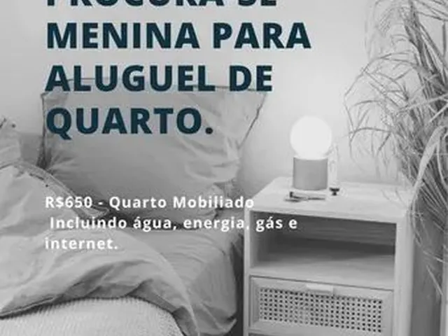 Imagem: Quarto para Aluguel