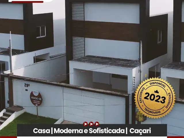 Imagem 1: Vende-Se Casa Perfeita no Caçari, com 3 Quartos, Móveis Planejados Apta a Financiar!
