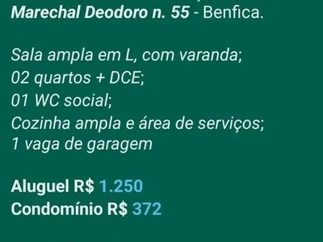 Imagem 1: Apartamento no Bairro Benfica