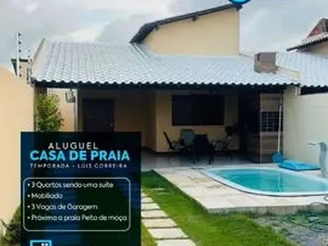 Imagem: Alugo Casas de Praia em Luis Correia