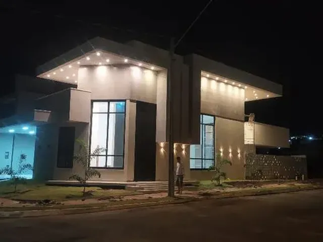 Imagem: A casa em condomínio possui 3 Dormitórios, 3 Suítes, 4