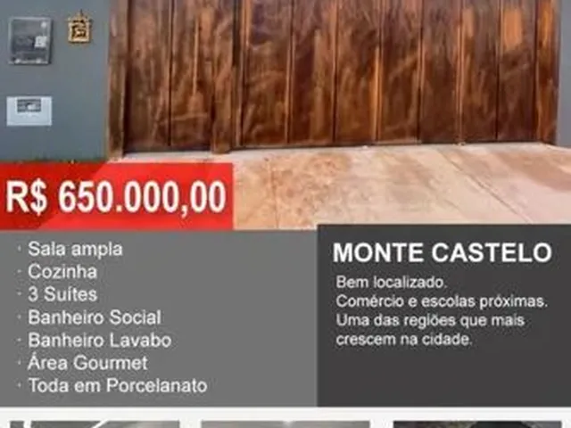 Imagem 1: Casa no Monte Castelo