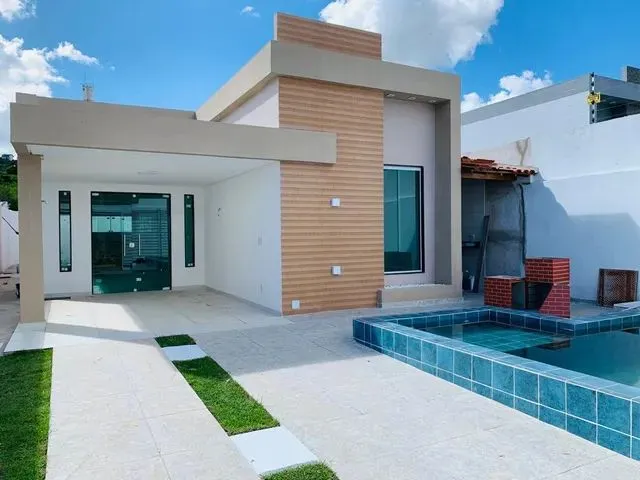 Imagem 1: Casa Nova com Piscina, Fora de Condomínio Ref.gm-0264